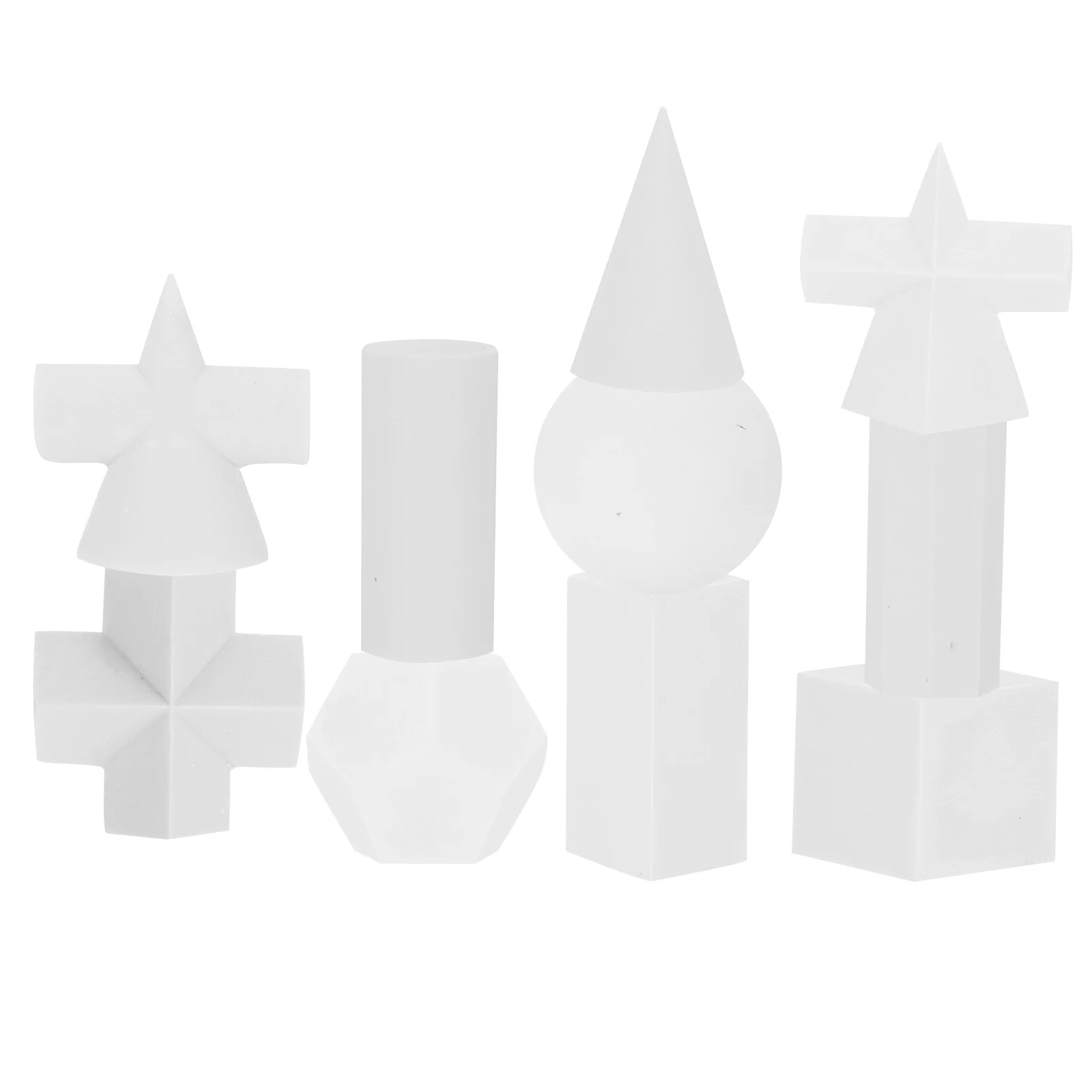 10 Pcs Epoxy Resin Molds Sketch Geometry Geometrical Sculpture Practice Figurine White Office
10 Pcs Epoxy Resin Molds Sketch Geometry Geometrical Sculpture Practice Figurine White Office