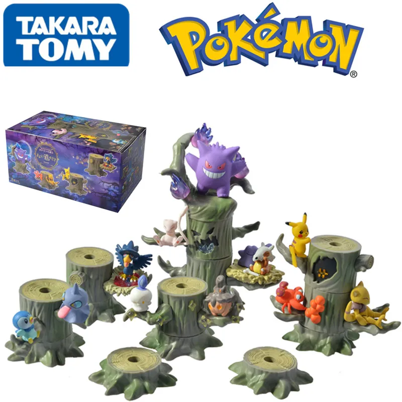 Original Box Pokemon 8-Piece Set Anime Figure Pikachu Gengar Figures Tree Pile Scenes Ornaments Pokémon Child Birthday Toys Gift
Original Box Pokemon 8-Piece Set Anime Figure Pikachu Gengar Figures Tree Pile Scenes Ornaments Pokémon Child Birthday Toys Gift