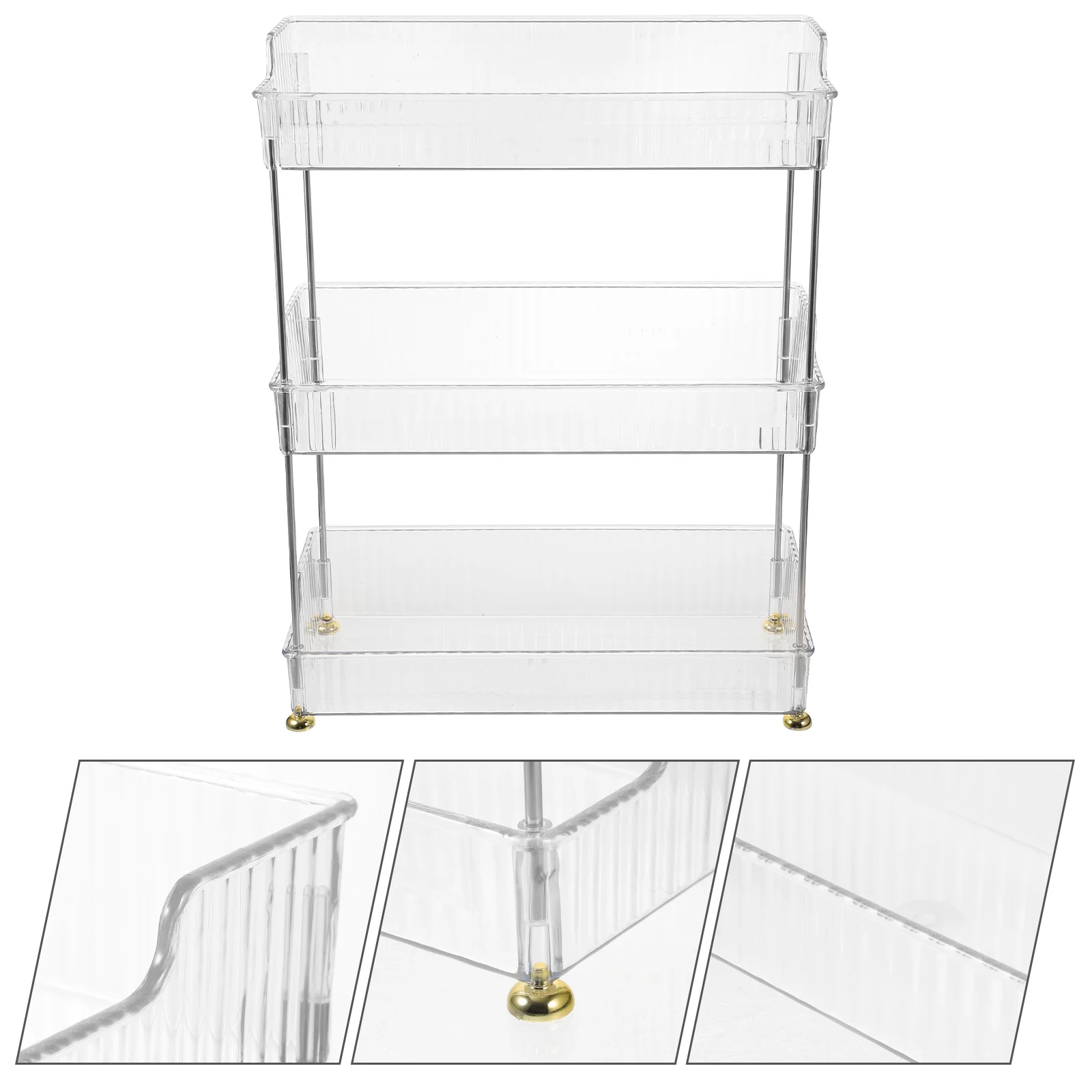 Multi-layer Shelf Corner Storage Bathroom Makeup Organizer Toiletry Rack Holder Dresser Shelves
Multi-layer Shelf Corner Storage Bathroom Makeup Organizer Toiletry Rack Holder Dresser Shelves