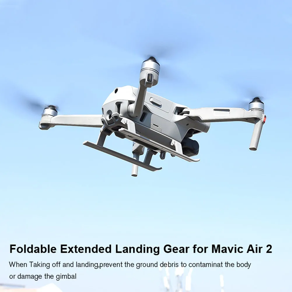 Heightened Safety Flight Foldable Durable Landing Gear Shock Absorption Drone Quick Release For DJI Mavic Air 2 Accessories
Heightened Safety Flight Foldable Durable Landing Gear Shock Absorption Drone Quick Release For DJI Mavic Air 2 Accessories