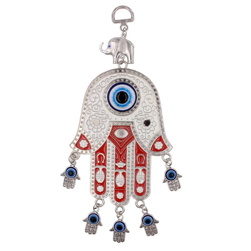 Turkish Blue Evil Eye Palm Amulets Wall Hanging Pendant Ornament Lucky Blessing G2AB
Turkish Blue Evil Eye Palm Amulets Wall Hanging Pendant Ornament Lucky Blessing G2AB