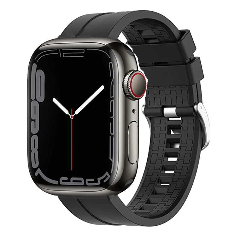 Sport Silicone Strap For Apple Watch SE Band Series 7 6 5 4 45mm 41mm 44mm 40mm Bracelet For iWatch 3 42mm 38mm Watchbands 2022
Sport Silicone Strap For Apple Watch SE Band Series 7 6 5 4 45mm 41mm 44mm 40mm Bracelet For iWatch 3 42mm 38mm Watchbands 2022