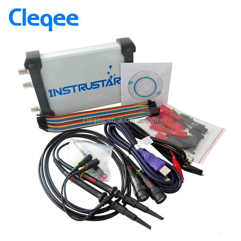 Cleqee ISDS205X 5 in 1 digital oscilloscope 20M logic analyzer usb oscilloscope virtual
Cleqee ISDS205X 5 in 1 digital oscilloscope 20M logic analyzer usb oscilloscope virtual