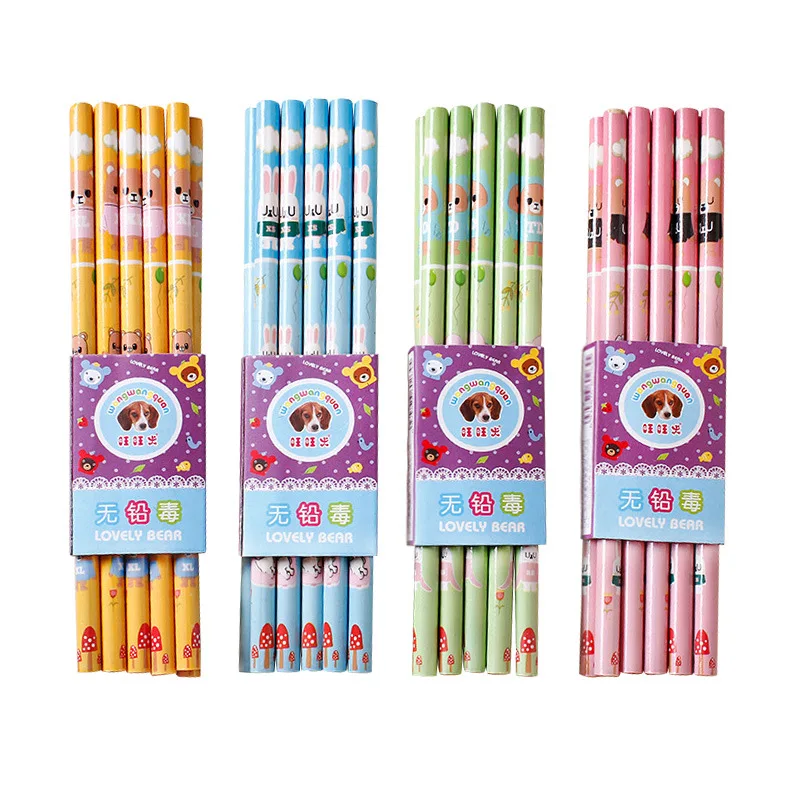 10Pcs/set Kawaii Cartoon Pencil Kids Learning Writing Pencil HB Student Drawing Stationery School Office Supplies
10Pcs/set Kawaii Cartoon Pencil Kids Learning Writing Pencil HB Student Drawing Stationery School Office Supplies