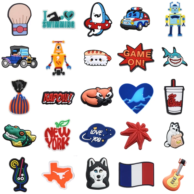 Women Charm Girl Shoe Charms Decorations for Crocs Shoes Accessories Boy Gifts Men Wholesale Bulk Packs Kids Set Jeans Para Pins
Women Charm Girl Shoe Charms Decorations for Crocs Shoes Accessories Boy Gifts Men Wholesale Bulk Packs Kids Set Jeans Para Pins