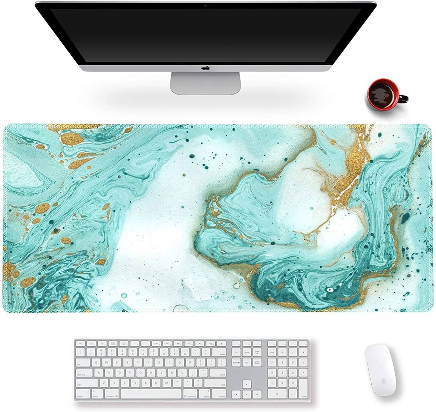 Extended Gaming Mouse Pad XXL ArtSo Large Keyboard Mat Long Mousepad Desk Decor Writing Pad Non Slip Rubber Base Stitched Edges
Extended Gaming Mouse Pad XXL ArtSo Large Keyboard Mat Long Mousepad Desk Decor Writing Pad Non Slip Rubber Base Stitched Edges