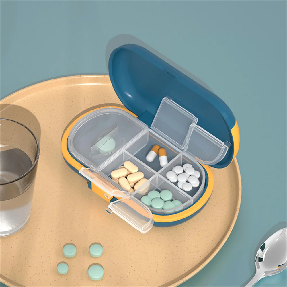 New Portable Travel Pill Box Cutter Organizer Medicine Storage Container Drug Tablet Pills Box Pill Box 4/6 Grids Plastic Box
New Portable Travel Pill Box Cutter Organizer Medicine Storage Container Drug Tablet Pills Box Pill Box 4/6 Grids Plastic Box