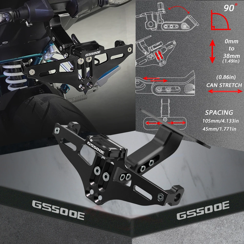 GS 500E For SUZUKI GS500E 1994 1995 1996 1997 1998 Rear License Plate Tail Frame Holder Bracket Turn Signal Light
GS 500E For SUZUKI GS500E 1994 1995 1996 1997 1998 Rear License Plate Tail Frame Holder Bracket Turn Signal Light