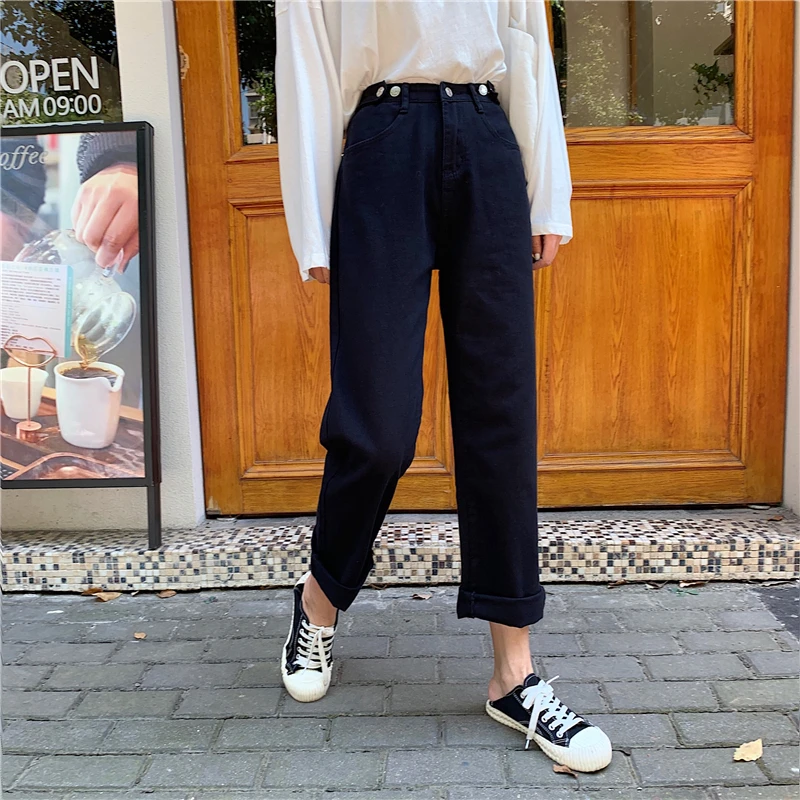 DD0761 New high-waisted jeans straight-leg loose-fitting slim design Harem pants jeans
DD0761 New high-waisted jeans straight-leg loose-fitting slim design Harem pants jeans
