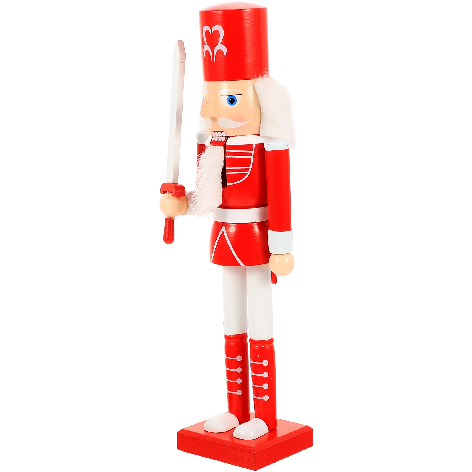 Nutcrackerchristmas Wooden Decor Desktop Soldier Table Ornament Figurine Puppet Figures Decorations Nut Festive Gift Wood
Nutcrackerchristmas Wooden Decor Desktop Soldier Table Ornament Figurine Puppet Figures Decorations Nut Festive Gift Wood