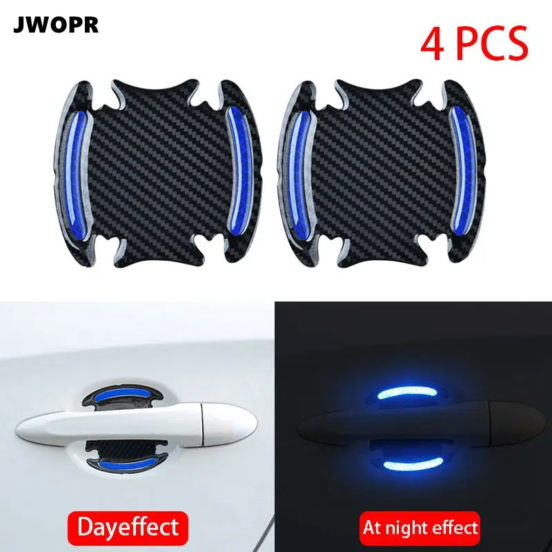 Carbon Fiber Car Reflective Strip Door Handle Bowl Cover Sticker Safety Warning Anti-collision Body Reflective Film Car Decor
Carbon Fiber Car Reflective Strip Door Handle Bowl Cover Sticker Safety Warning Anti-collision Body Reflective Film Car Decor
