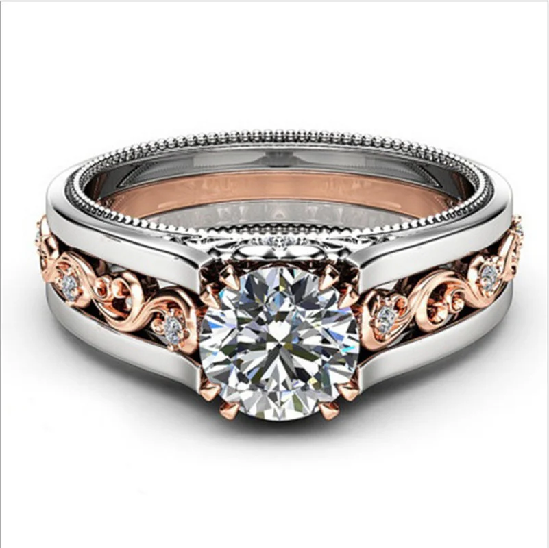 Milangirl Female Luxury Vintage Engraved Flower Leaves Rings Bridal Promise Wedding Ring White Rhinestone Crystal Rings
Milangirl Female Luxury Vintage Engraved Flower Leaves Rings Bridal Promise Wedding Ring White Rhinestone Crystal Rings
