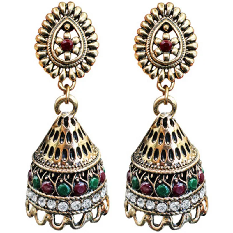 Classic Vintage Tribal Blue Beads Circle Stone Earrings for Women Boho Ethnic Dangle Drop Color Filled Zircon Earring Gifts
Classic Vintage Tribal Blue Beads Circle Stone Earrings for Women Boho Ethnic Dangle Drop Color Filled Zircon Earring Gifts
