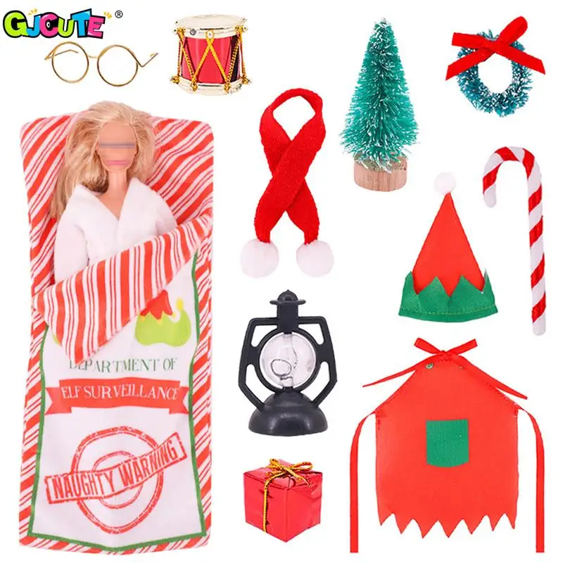 1 комплект рождественской куклы-эльфа, мини-одежда, спальный мешок, фартук, шарф, дерево, пони, фонарь, трость, Рождественский костюм, аксессу...
1 комплект рождественской куклы-эльфа, мини-одежда, спальный мешок, фартук, шарф, дерево, пони, фонарь, трость, Рождественский костюм, аксессу...