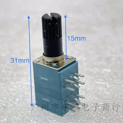 2PCS RK097 Quadruple Adjustable Potentiometer C100K C50K Volume Adjustment Resistance Shaft Length 15MM 10MM
2PCS RK097 Quadruple Adjustable Potentiometer C100K C50K Volume Adjustment Resistance Shaft Length 15MM 10MM
