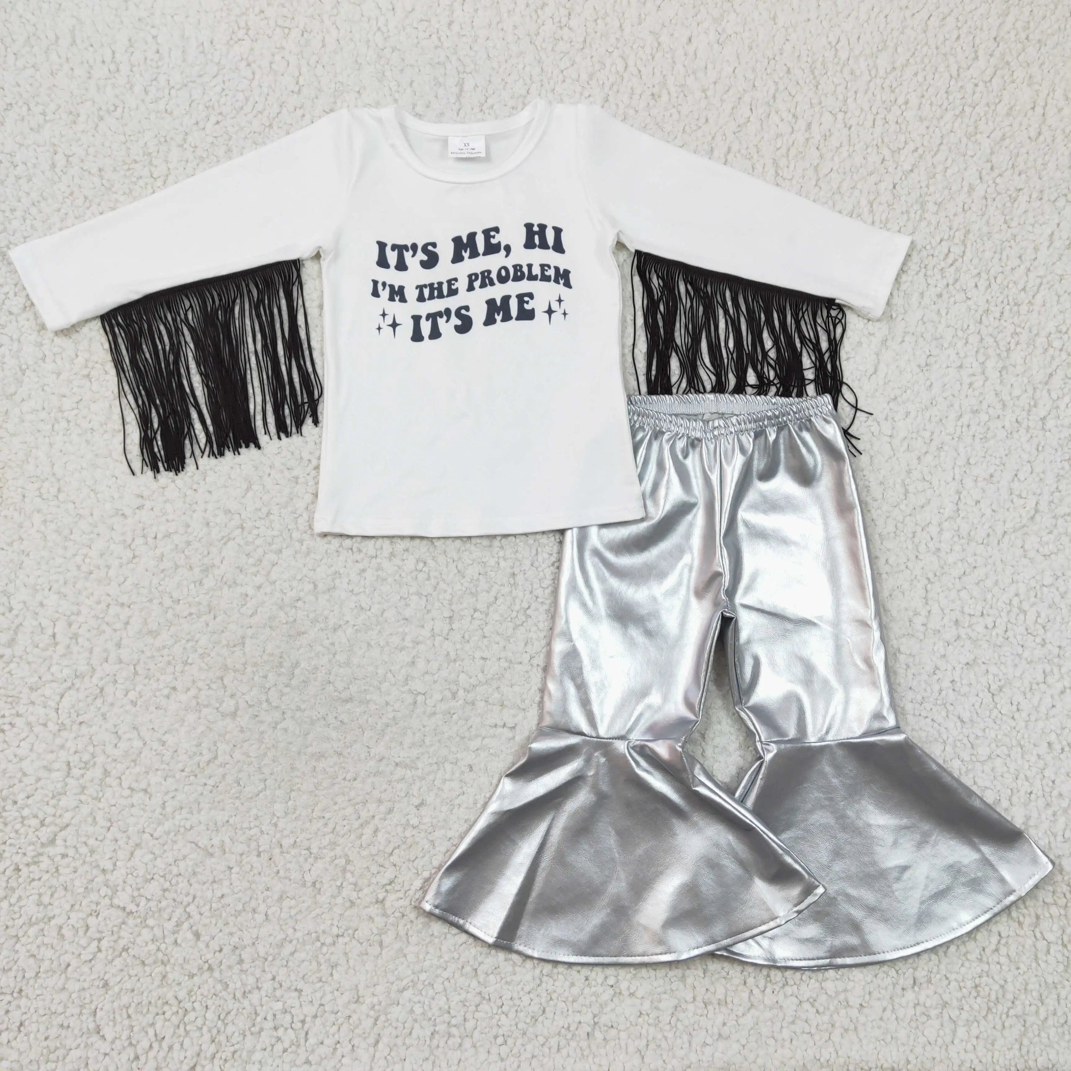 new style long sleeve tassel and Leather trousers outfits toddler girls clothing sets winter clothes for kids
new style long sleeve tassel and Leather trousers outfits toddler girls clothing sets winter clothes for kids