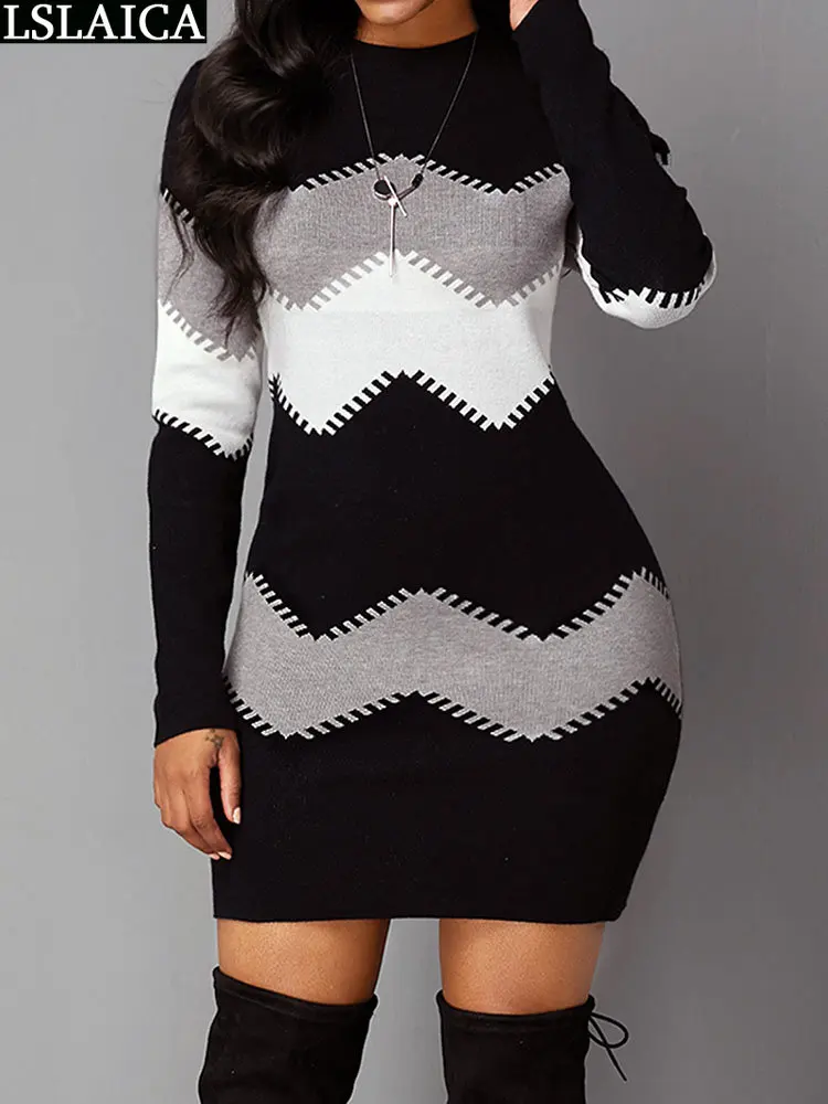 Long Sleeve Mini Dress for Women Spring Autumn 2023 O Neck Chic Fashion Women's Bodycon Dresses Luxury Knittwear Casual Elegant
Long Sleeve Mini Dress for Women Spring Autumn 2023 O Neck Chic Fashion Women's Bodycon Dresses Luxury Knittwear Casual Elegant