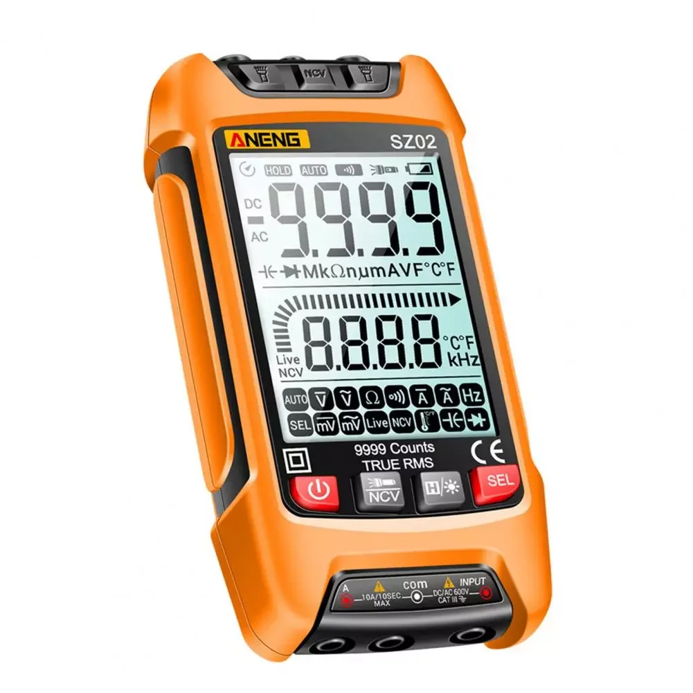 Tester 1 Set Practical Backlight Data Hold Digital Current Multimeter Measuring Tool for Workshop
Tester 1 Set Practical Backlight Data Hold Digital Current Multimeter Measuring Tool for Workshop