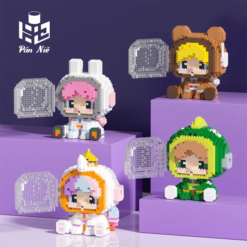 1288 шт. + милый астронавт микро строительный блок Cos Медведь Кролик собранные мини кирпичи Фигурки игрушки для рождественских подарков
1288 шт. + милый астронавт микро строительный блок Cos Медведь Кролик собранные мини кирпичи Фигурки игрушки для рождественских подарков