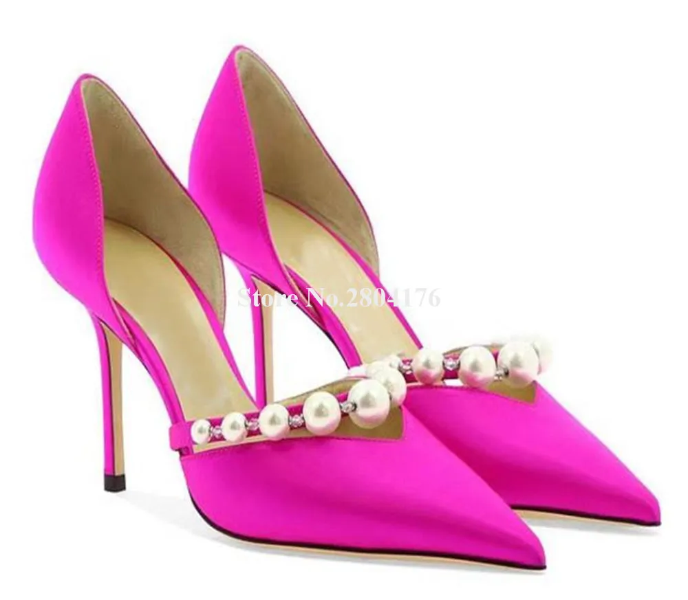 Очаровательные туфли-лодочки с жемчугом женские туфли с острым носком Стразы розовые черные туфли на шпильке с V-образным вырезом на высоком каблуке свадебные туфли 
Очаровательные туфли-лодочки с жемчугом женские туфли с острым носком Стразы розовые черные туфли на шпильке с V-образным вырезом на высоком каблуке свадебные туфли