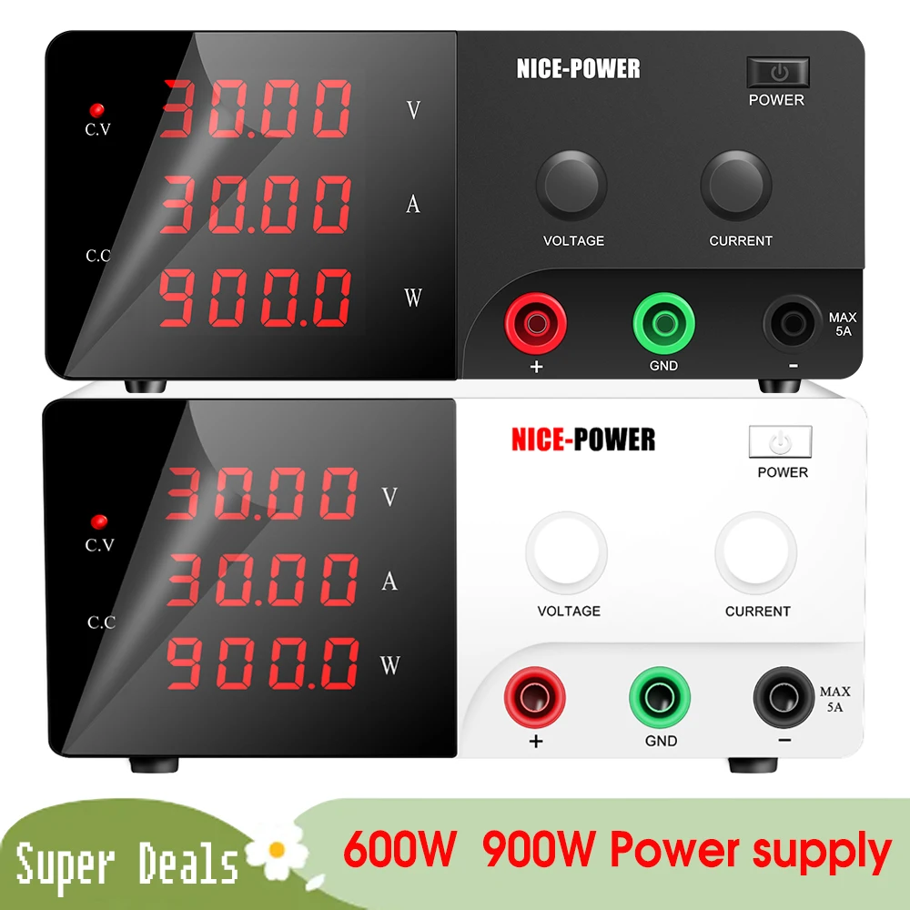 30V 30A DC Power Supply 15V 60A 60V 10A Laboratory Stabilized Power Supply Adjustable Variable Digital Regulated Bench Source
30V 30A DC Power Supply 15V 60A 60V 10A Laboratory Stabilized Power Supply Adjustable Variable Digital Regulated Bench Source