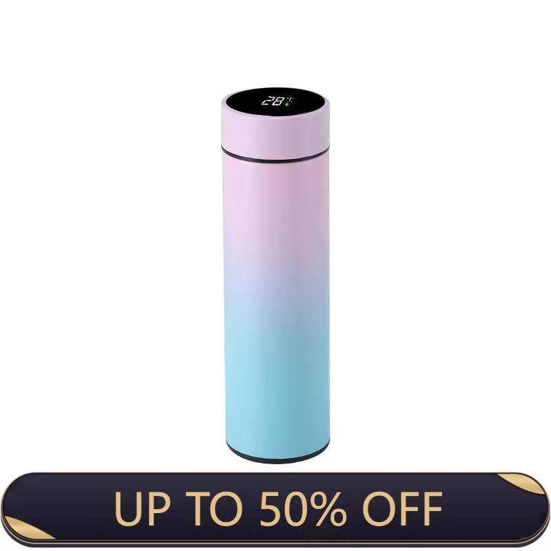 Gradient Smart Stainless Steel Mug Display Smart Water Bottle Insulation Gun Coffee Insulation Gun Christmas Gift
Gradient Smart Stainless Steel Mug Display Smart Water Bottle Insulation Gun Coffee Insulation Gun Christmas Gift