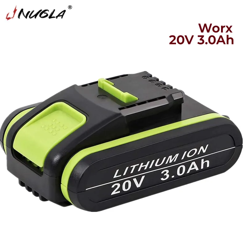 Replace Worx 3.0Ah 20V Lithium Ion Battery WA3551.WA3553for All Garden Tools and Power Tools of Worx and Worx Powershare Series
Replace Worx 3.0Ah 20V Lithium Ion Battery WA3551.WA3553for All Garden Tools and Power Tools of Worx and Worx Powershare Series