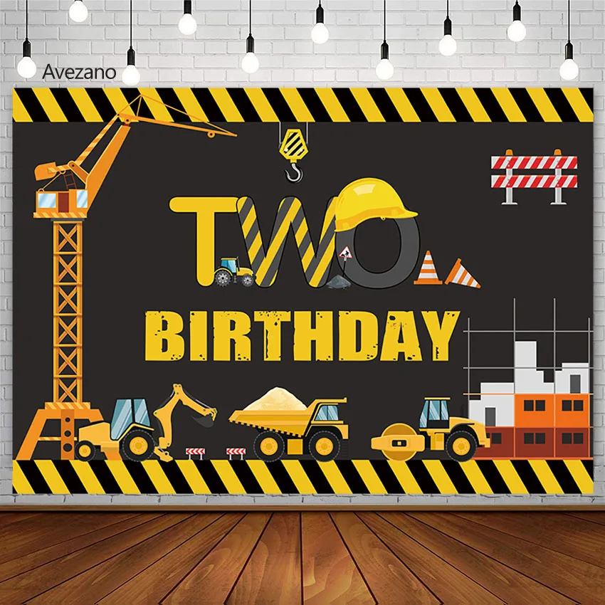 Avezano Construction 2nd Birthday Party Decorations Backdrop Digger Tractor Boy Photography Background Photo Studio Photoshoot
Avezano Construction 2nd Birthday Party Decorations Backdrop Digger Tractor Boy Photography Background Photo Studio Photoshoot