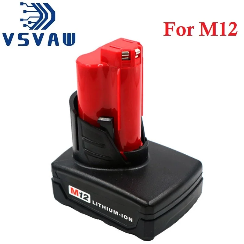 Аккумуляторная батарея VSVAW 12 в 6000 мАч для Milwaukee M12 XC аккумуляторные батареи для M12FID M12BS M12B6 M12B4 C12DD M12FPD
Аккумуляторная батарея VSVAW 12 в 6000 мАч для Milwaukee M12 XC аккумуляторные батареи для M12FID M12BS M12B6 M12B4 C12DD M12FPD