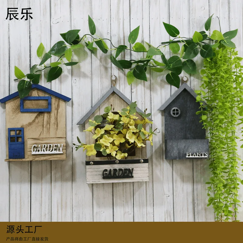 New Creative Handmade Wooden Crafts Pendant Home Simple Flower Basket Wooden Small House Wall Hanging Flower Pot
New Creative Handmade Wooden Crafts Pendant Home Simple Flower Basket Wooden Small House Wall Hanging Flower Pot