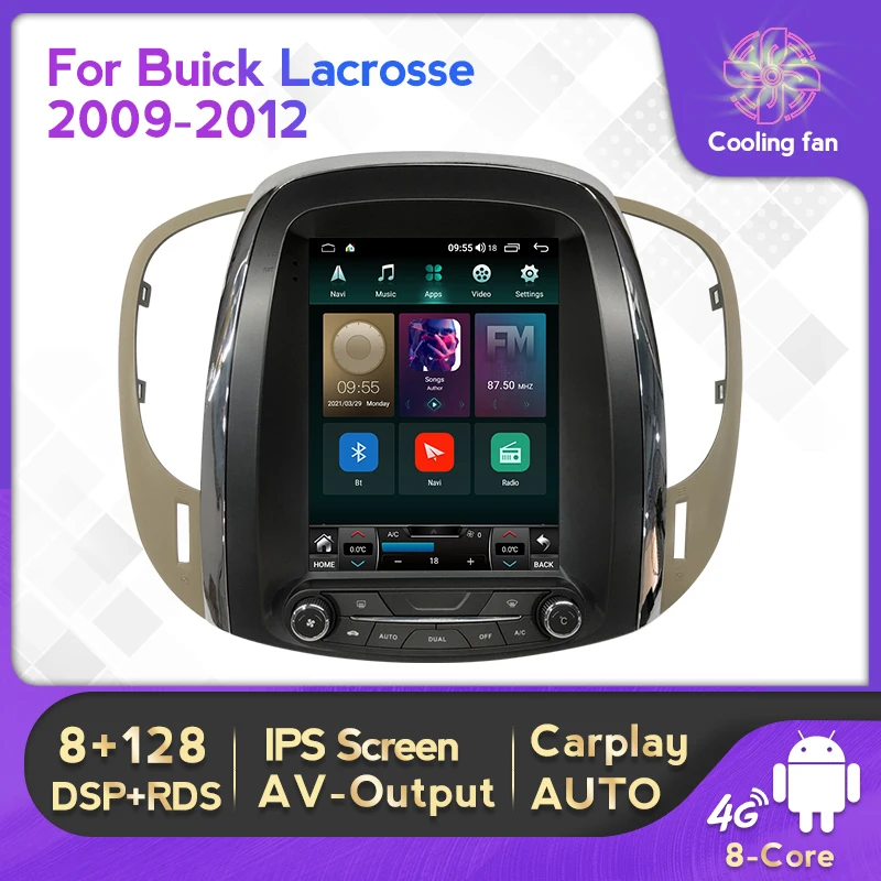 Автомобильный радиоприемник на платформе Android 11 с вертикальным экраном для Buick Lacrosse GM Alpheon 2009-2012, головное устройство, мультимедийный плеер ...
Автомобильный радиоприемник на платформе Android 11 с вертикальным экраном для Buick Lacrosse GM Alpheon 2009-2012, головное устройство, мультимедийный плеер ...