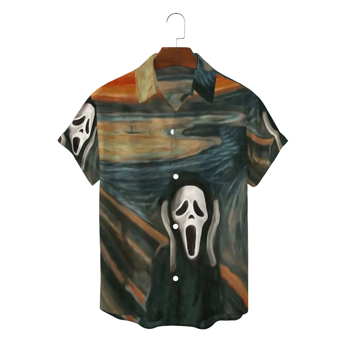 Новейшая гавайская рубашка для мужчин с принтом крик Сидни Прескотт от Edvard Munch пародия 3D рубашка с квадратным вырезом индивидуальные подарк...
Новейшая гавайская рубашка для мужчин с принтом крик Сидни Прескотт от Edvard Munch пародия 3D рубашка с квадратным вырезом индивидуальные подарк...