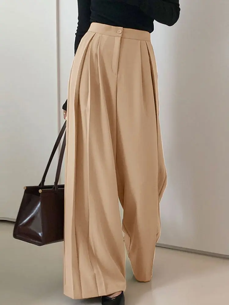 ZANZEA Fashion Women Summer Wide Leg Trousers Elegant High Waist Loose Pants Solid Pleated Long Pantalon Oversize Work Palazzo
ZANZEA Fashion Women Summer Wide Leg Trousers Elegant High Waist Loose Pants Solid Pleated Long Pantalon Oversize Work Palazzo