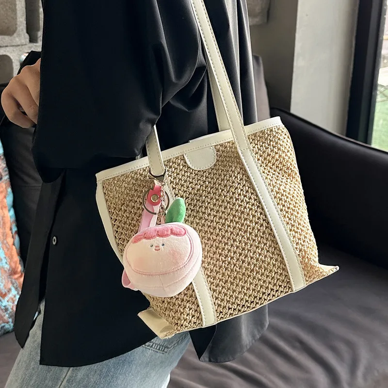 2023 New Summer Handmade Shoulder Bags for Women Weaving Ladies Straw Bag Beach Bucket Bag Top Handle Handbags Totes Pack
2023 New Summer Handmade Shoulder Bags for Women Weaving Ladies Straw Bag Beach Bucket Bag Top Handle Handbags Totes Pack