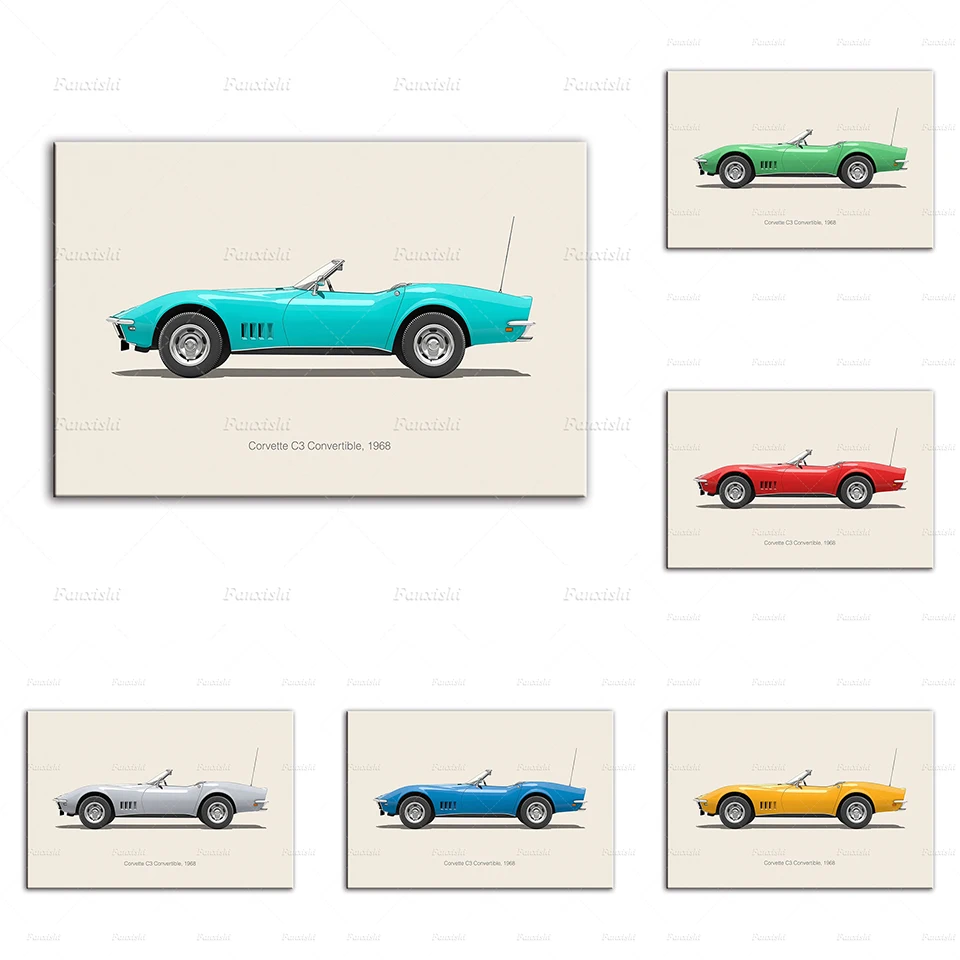Chevrolet Corvette Car Vintage Posters Wall Art Prints Hd Modular Pictures Home Decor Canvas Painting Kid Bedroom Living Room
Chevrolet Corvette Car Vintage Posters Wall Art Prints Hd Modular Pictures Home Decor Canvas Painting Kid Bedroom Living Room
