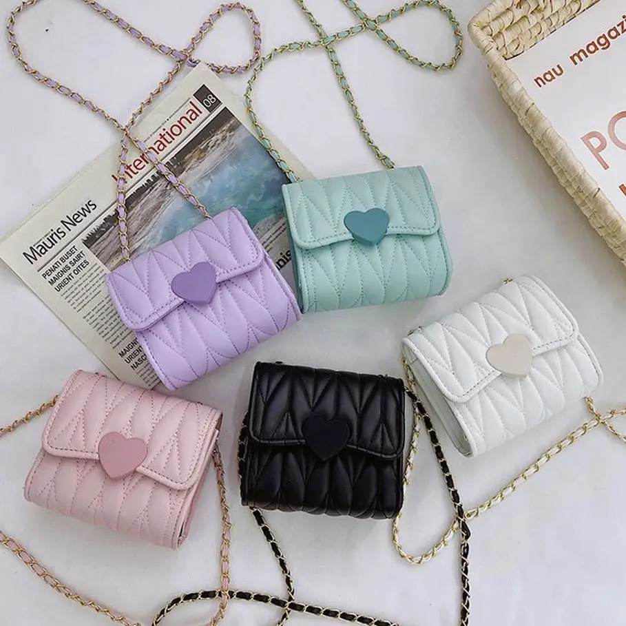 Fashion Heart Baby Girls Small Shoulder Bags Kids Coin Purse Accessories Handbags Lovely Children's Mini Square Messenger Bag
Fashion Heart Baby Girls Small Shoulder Bags Kids Coin Purse Accessories Handbags Lovely Children's Mini Square Messenger Bag