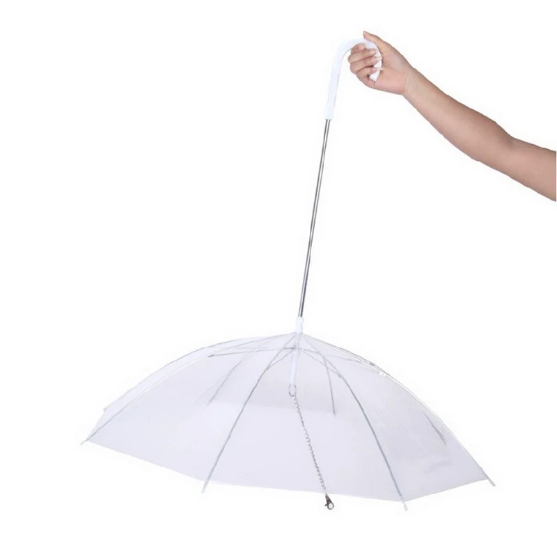 High Quality Pet Umbrella Transparent Dog Umbrella with Leash Assembly for Rain Snow Protection Pet Dog Supplies
High Quality Pet Umbrella Transparent Dog Umbrella with Leash Assembly for Rain Snow Protection Pet Dog Supplies