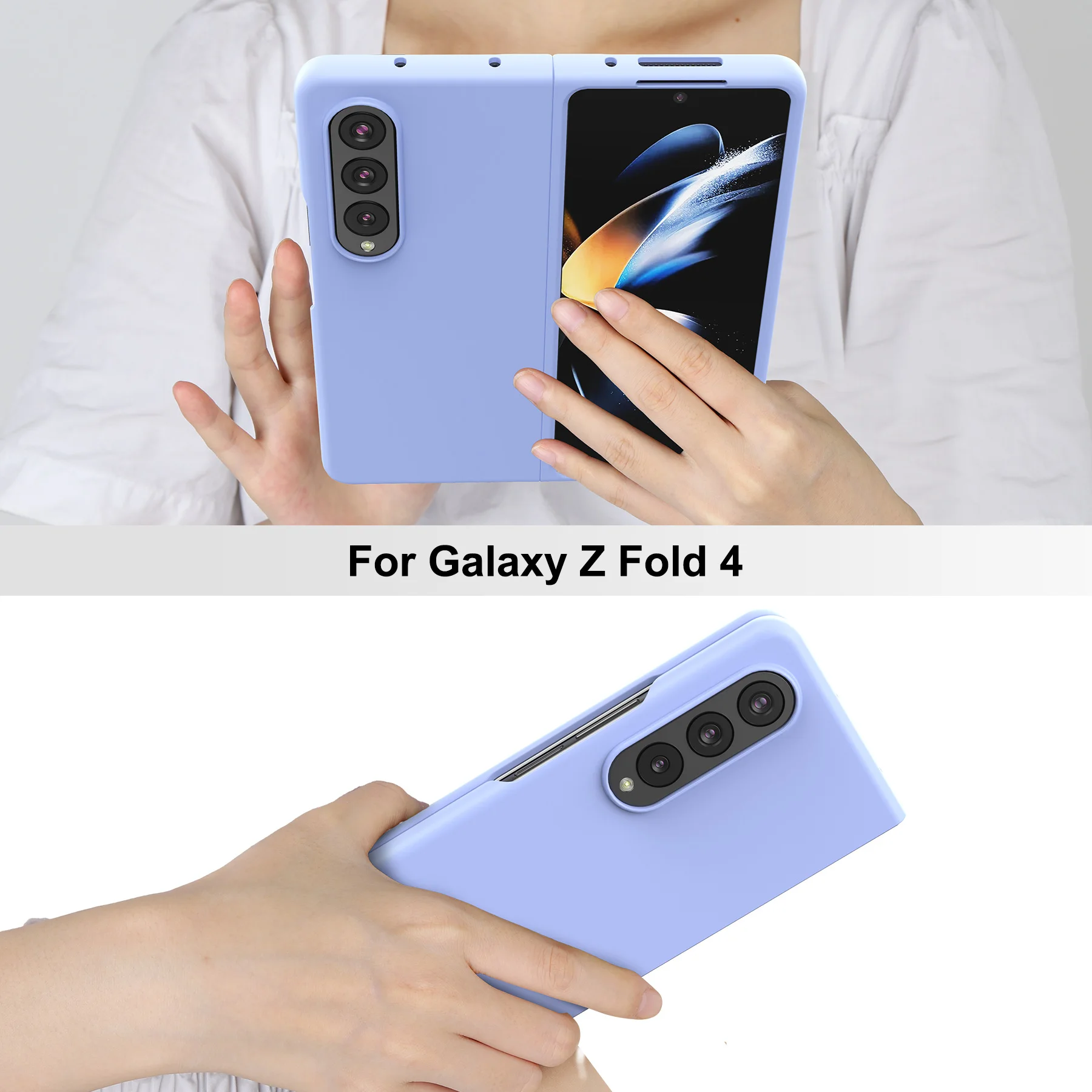 For Samsung Galaxy Z Fold 4 5G 2022 Case Slim Thin PC Cover Anti-Fingerprint Shockproof Protective Cover for Z Fold 4
For Samsung Galaxy Z Fold 4 5G 2022 Case Slim Thin PC Cover Anti-Fingerprint Shockproof Protective Cover for Z Fold 4