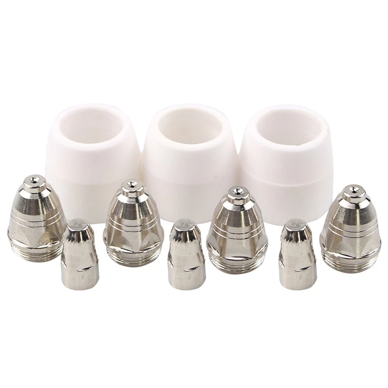 30Pcs CUT80 LG80 80A Plasma Cutter P80 Cutting Machine Consumable or Accessories Shield Porcelain Cup Electrode Tip
30Pcs CUT80 LG80 80A Plasma Cutter P80 Cutting Machine Consumable or Accessories Shield Porcelain Cup Electrode Tip