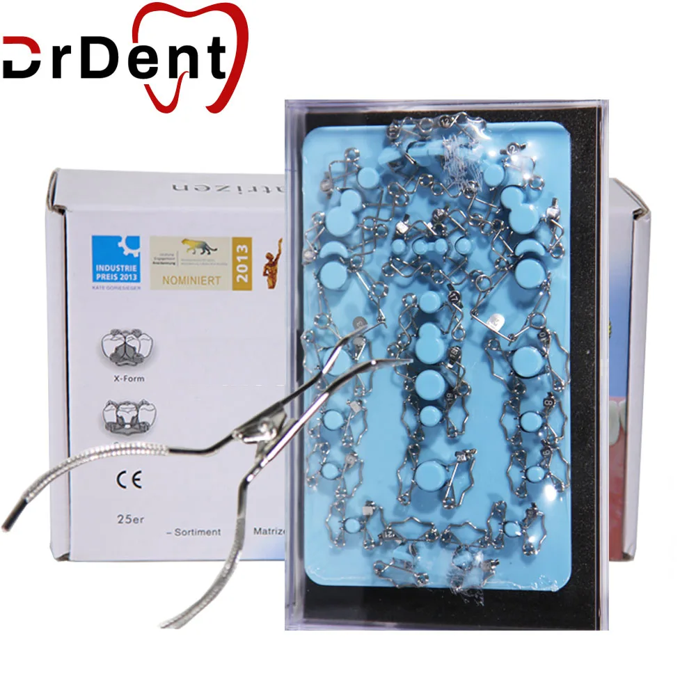 Automatic Dental Matrix Matrices Full Kit Walser Matrizen Odontologia Dentistry for Teeth Replacement Walser odontologia Tools
Automatic Dental Matrix Matrices Full Kit Walser Matrizen Odontologia Dentistry for Teeth Replacement Walser odontologia Tools
