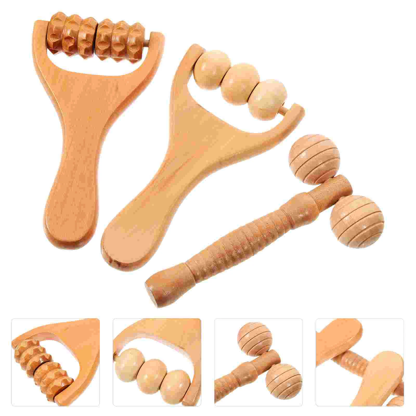 3pcs Wood Massage Tools Wooden Shoulder Massage Roller Back Massager Rolling Foot Massager
3pcs Wood Massage Tools Wooden Shoulder Massage Roller Back Massager Rolling Foot Massager
