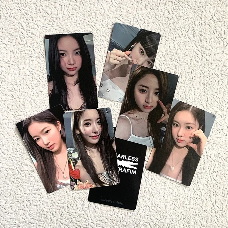 LE SSERAFIM NEW Ablum FEARLESS Girl Group Postcard Lomo Cards HD Photocard Cute Print Card Poster For Fans Gift Photocards Kpop
LE SSERAFIM NEW Ablum FEARLESS Girl Group Postcard Lomo Cards HD Photocard Cute Print Card Poster For Fans Gift Photocards Kpop