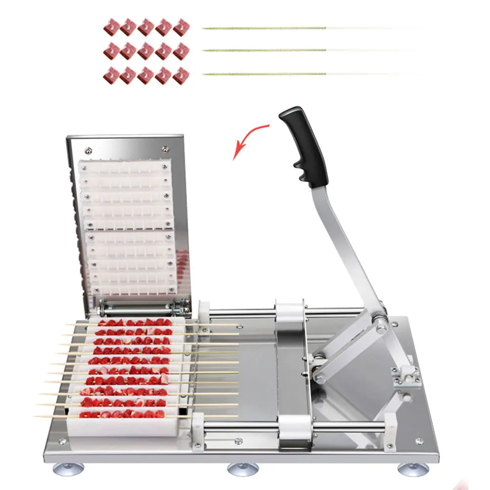 Manual Barbecue Kebab Skewer Machine Stainless Steel Meat Lamb Skewer Machine Barbecue Kebab Piercer Meat String Machine
Manual Barbecue Kebab Skewer Machine Stainless Steel Meat Lamb Skewer Machine Barbecue Kebab Piercer Meat String Machine