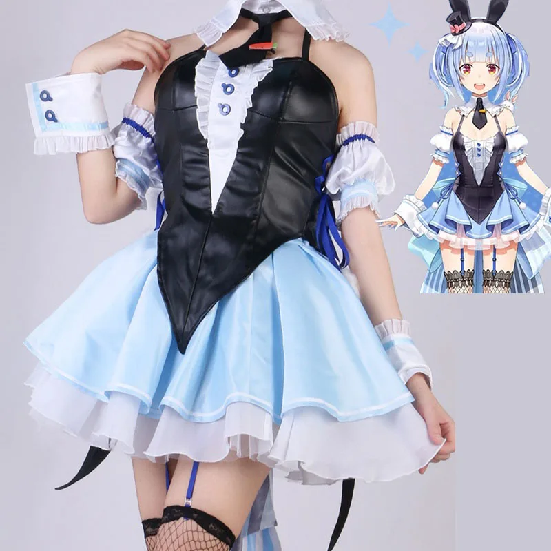 Виртуальный YouTuber Vtuber Hololive Usada Pekora Bunny Girl наряд-Униформа Аниме косплей костюмы
Виртуальный YouTuber Vtuber Hololive Usada Pekora Bunny Girl наряд-Униформа Аниме косплей костюмы