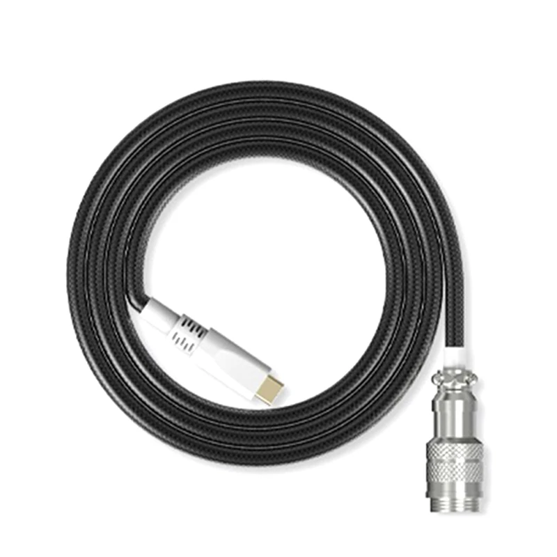 Mechanical Keyboard Coiled Cable Type-C to USB Keyboard Cable Mechanical Keyboard Coiling Pilot Cable 1.8M
Mechanical Keyboard Coiled Cable Type-C to USB Keyboard Cable Mechanical Keyboard Coiling Pilot Cable 1.8M