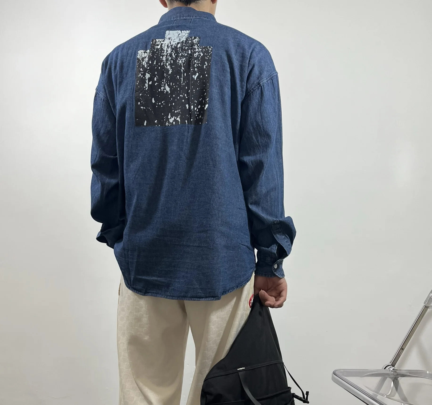 New CAVEMPT Autumn Thin Japanese High Street Fashion Brand Vintage Washed CE Denim Shirt Men's Underlay Casual Shirt Cardigan
New CAVEMPT Autumn Thin Japanese High Street Fashion Brand Vintage Washed CE Denim Shirt Men's Underlay Casual Shirt Cardigan