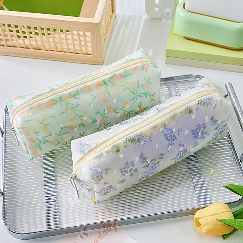 Girl Flower Pencil Bag Stationery Bag Students Large Capacity Storage Bag Zipper Pencil Pouch Pen Case Student School Supplies
Girl Flower Pencil Bag Stationery Bag Students Large Capacity Storage Bag Zipper Pencil Pouch Pen Case Student School Supplies