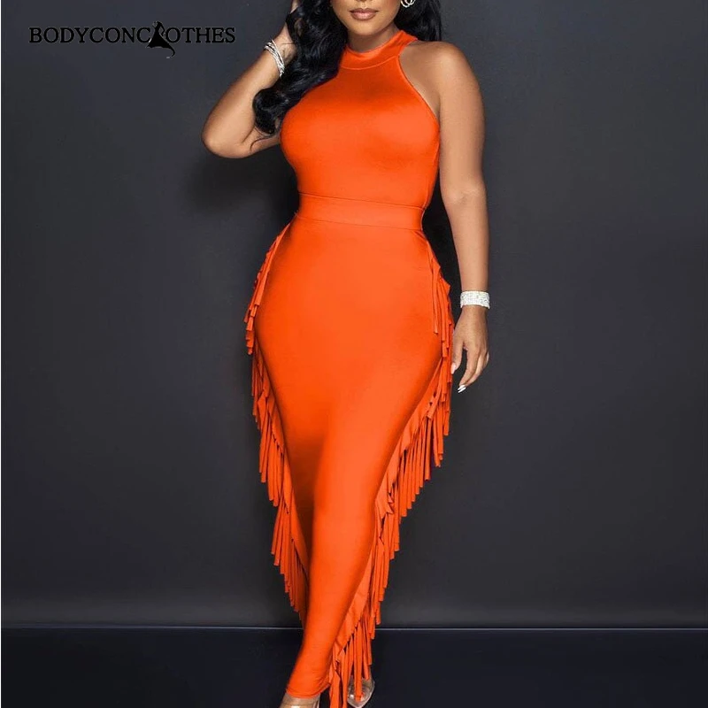 Bodyconclothes Design Women Dresses Sleeveless Tassel Skirt Set Two Piece Set Fringe Wide Leg Trousers 2022 Summer Matching Set 
Bodyconclothes Design Women Dresses Sleeveless Tassel Skirt Set Two Piece Set Fringe Wide Leg Trousers 2022 Summer Matching Set