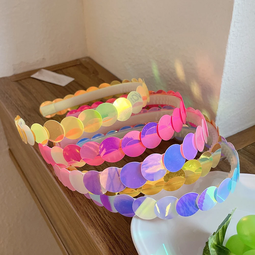 Hair Bands Laser Sequin Headband Headwear Styling Tools Plastic Hair Hoop Women Headband Braided Hairbands Clips for Girls
Hair Bands Laser Sequin Headband Headwear Styling Tools Plastic Hair Hoop Women Headband Braided Hairbands Clips for Girls