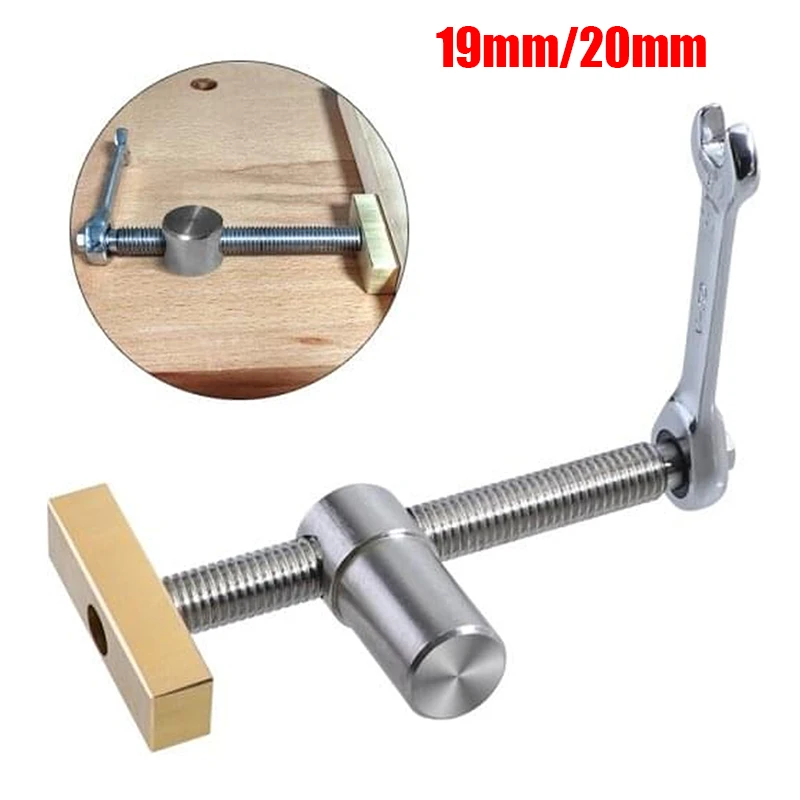 Woodworking Desktop Clip Brass Fast Fixed Clip Quick Fixture Clamping Tool Kit For 19/20MM Hole Joinery Woodworking Benches Tool
Woodworking Desktop Clip Brass Fast Fixed Clip Quick Fixture Clamping Tool Kit For 19/20MM Hole Joinery Woodworking Benches Tool